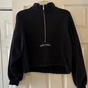 Darc Sport Black Quarter-Zip Pullover